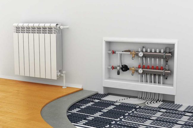 Underfloor Heating manifold